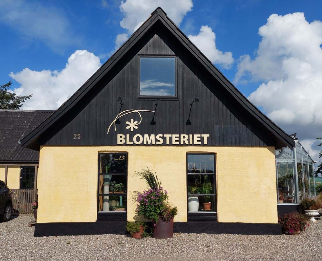Blomsteriet Fuglebjergs facade